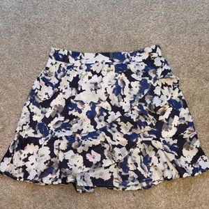 sim & sam floral print skirt